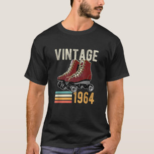 Camiseta Funny Vintage 1964 Roller Skate 59º aniversário 59