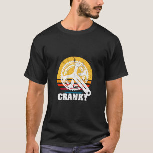 Camiseta Funny Vintage Cranky Bicycle Rider Cycling Lo