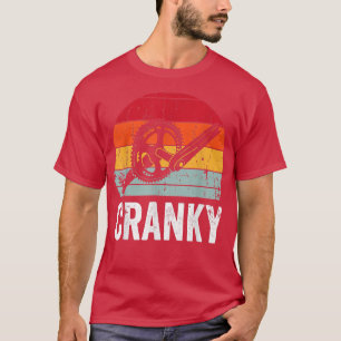 Camiseta Funny Vintage Cranky Bicycle Rider Cycling Lo