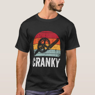 Camiseta Funny Vintage Cranky Bicycle Rider Cycling Lo