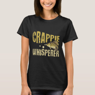 Camiseta Funny Vintage Crappie Whisperer Fisheries