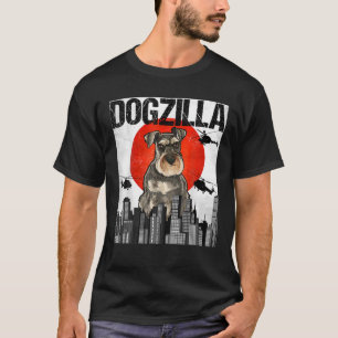 Camiseta Funny Vintage Japonês Dogzilla Miniature Schnauze