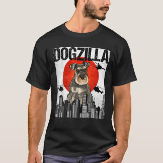Camiseta Funny Vintage Japonês Dogzilla Miniature Schnauze