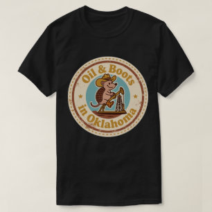 Camiseta Funny Vintage Oklahoma Armadillo Cowboy Retro