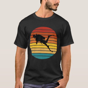 Camiseta Funny Vintage Scuba Dive Merge Gear Underwater Di