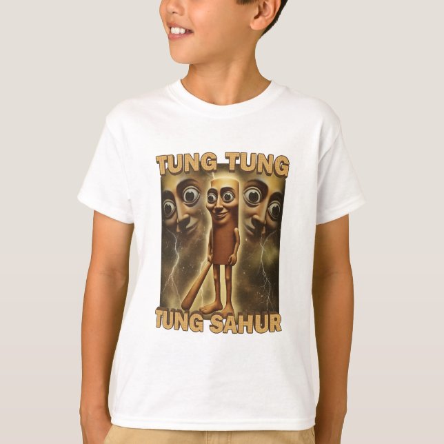 Camiseta Funny Viral-Style Cartoon | Meme Aesthetic Art (Frente)