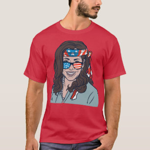 Camiseta Funny VP Kamala 4 de julho Merica