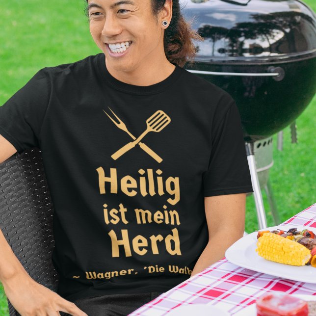 Camiseta Funny Wagner Die Walkure Cute Opera Cote Grieling (This Wagner "Die Walkure" opera shirt is a conversation starter at backyard cookouts!)