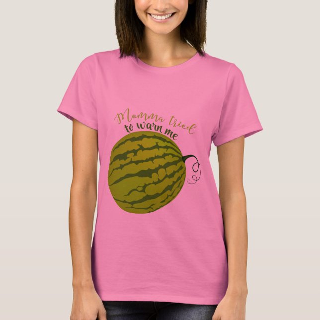 Camiseta Funny Watermelon Belly (Frente)