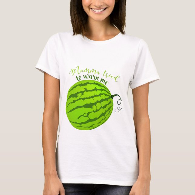 Camiseta Funny Watermelon Belly (Frente)
