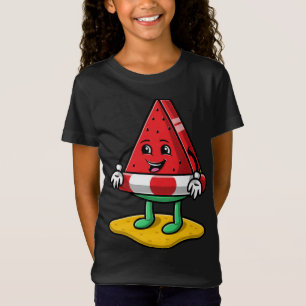 Camiseta Funny Watermelon Floater Fruta Lover Verão