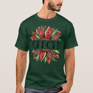 Camiseta Funny Watermelon Sunflower Gigi National Watermelo