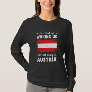 Camiseta Funny Waup in Austria Flag T