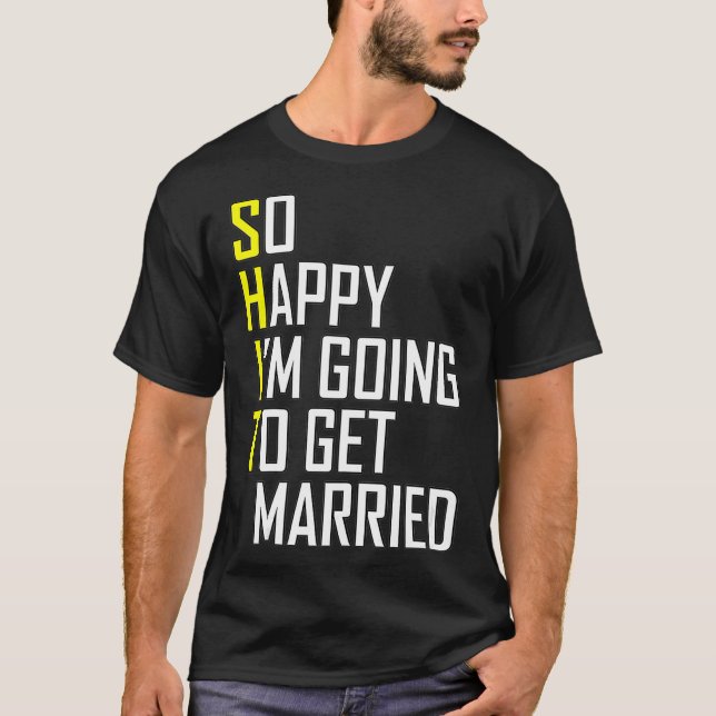 Camiseta Funny Wedding Gift Sarcastic Groom Bride Wedding (Frente)