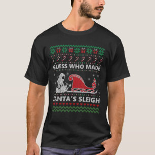 Camiseta Funny Welder Ugly Christmas Sweater Gift for Welde