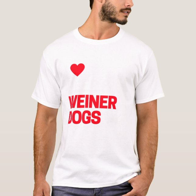 Camiseta Funny Wiener Dog Gifts (Frente)