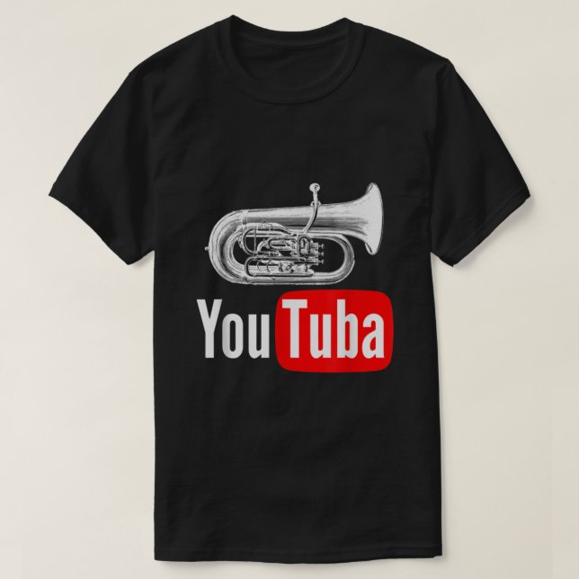 Camiseta Funny You Tuba Marching Band  (Frente do Design)