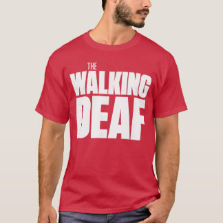 Camiseta Funnyhe Walking Deaf Deaf Prideshirt retro