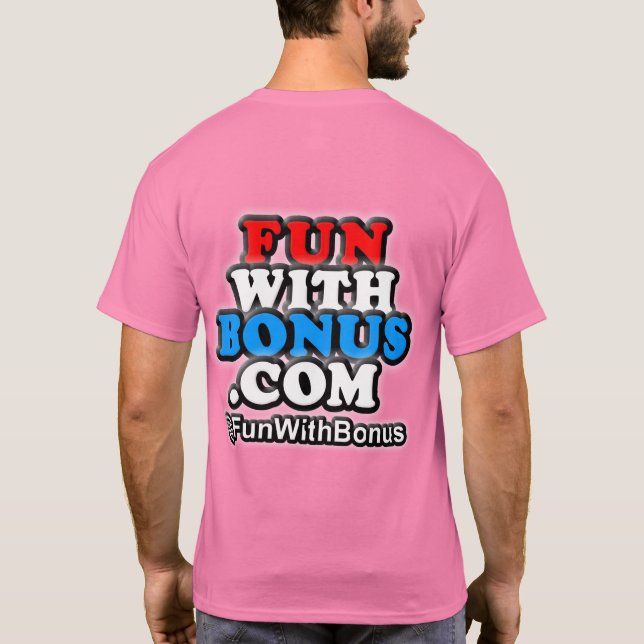 Camiseta FunWithBonus.com - @FunWithBonus - frente e verso (Verso)