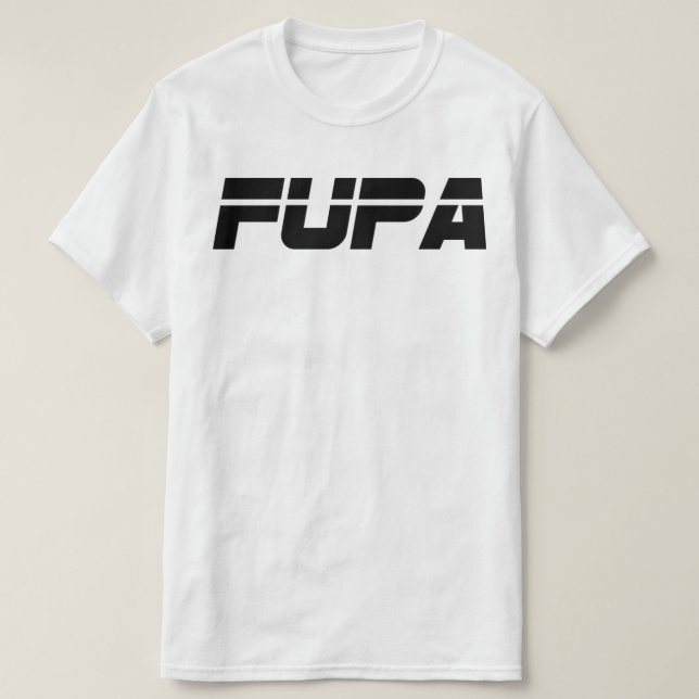 Camiseta FUPA (branco) (Frente do Design)