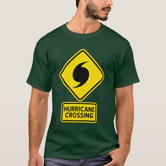 Camiseta Furacão Atravessando T-Shirt (Frente)