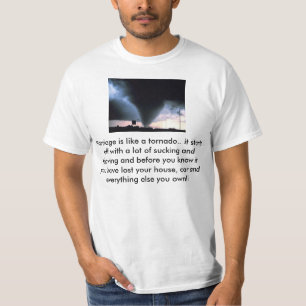 Camiseta Furacão contra o casamento