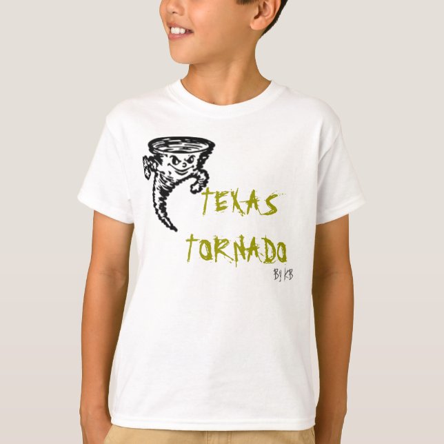 Camiseta FURACÃO de TEXAS, pelo KB (Frente)