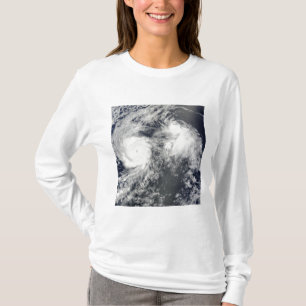 Camiseta Furacão Felicia e tempestade Enrique ao leste do