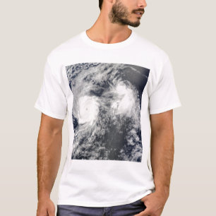 Camiseta Furacão Felicia e tempestade Enrique ao leste do