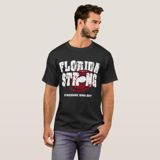 Camiseta Furacão forte Irma 2017 de Florida