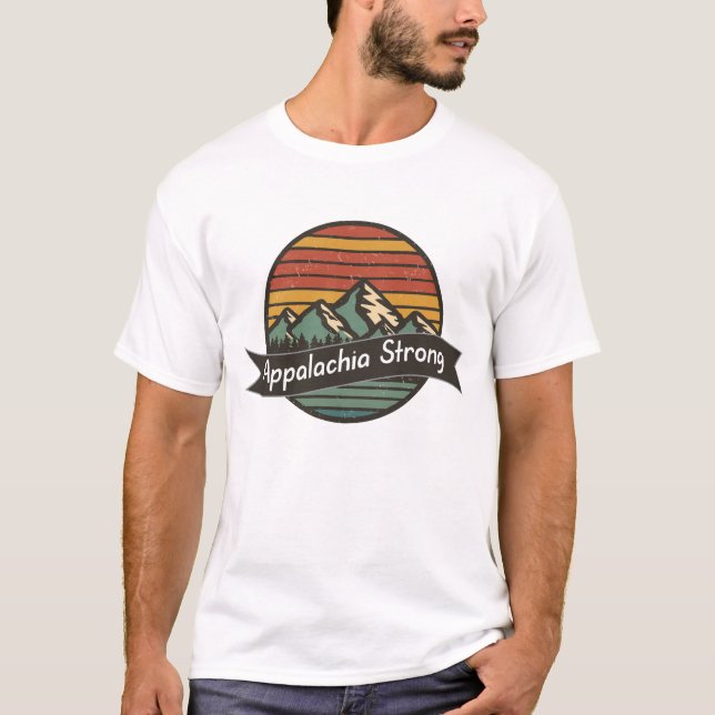 Camiseta Furacão Helene Appalachia, no sudeste (Frente)