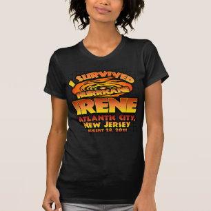 Camiseta Furacão Irene, Atlantic City