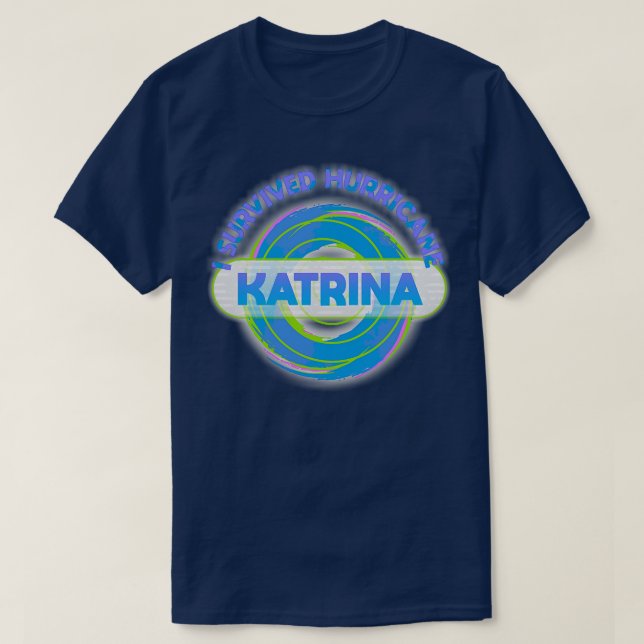 Camiseta Furacão Katrina (Frente do Design)