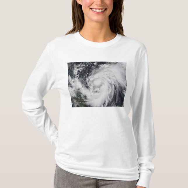 Camiseta Furacão Wilma no Atlântico e Caribe (Frente)