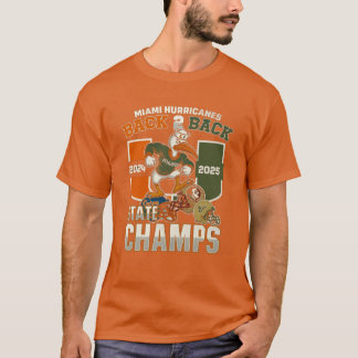 Camiseta Furacões de Miami seguidos em 2025 amigo