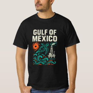 Camiseta Furacões, Rigões de Petróleo e Tartarugas do Mar G