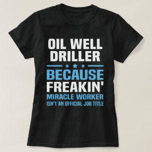 Camiseta Furador de poços de petróleo