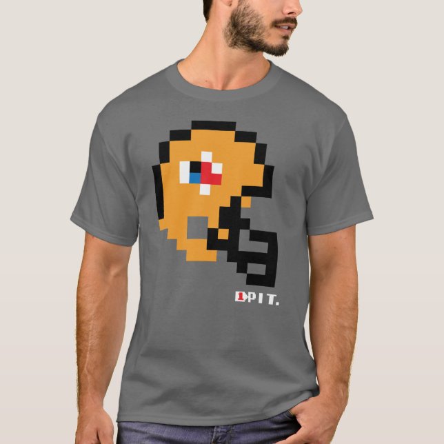 Camiseta Furadores Alternar Helmet Tecmo Bowl T-Shirt (Frente)