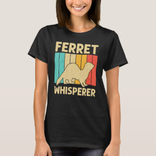 Camiseta Furão Legal Para Homens Mulheres Animal Dono De Fu