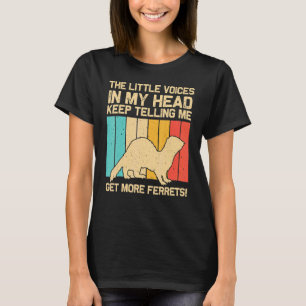 Camiseta Furão Legal Para Homens Mulheres Dono de Furão Mon