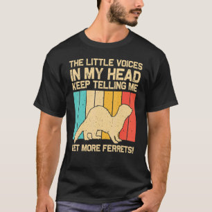 Camiseta Furão Legal Para Homens Mulheres Dono de Furão Mon
