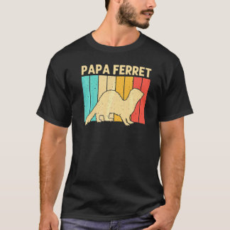 Camiseta Furão Legal Para Homens Pai Animal Dono de Furão R