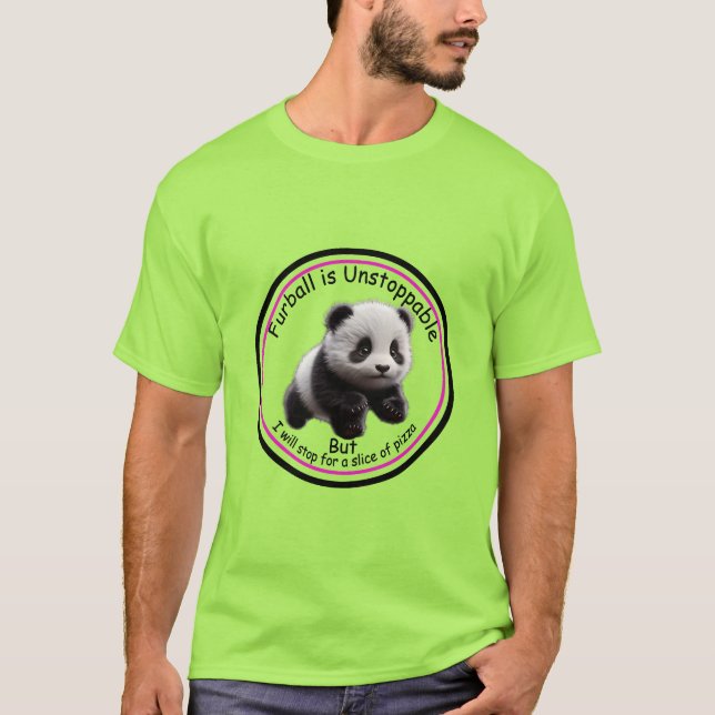 Camiseta Furball: Eu sou imparável (Frente)