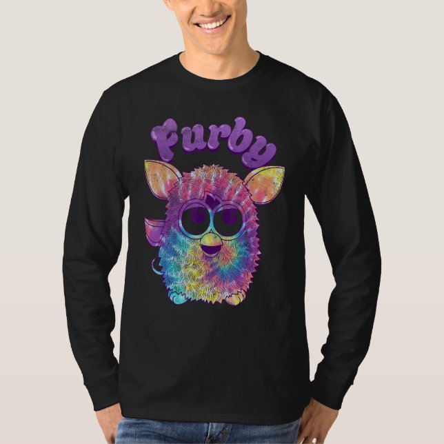 Camiseta Furby Tie Dye Portrait (Frente)