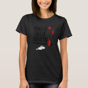 Camiseta Fure até espirrar Pesca no gelo Pescador de gelo
