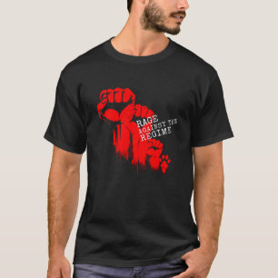 Camiseta Fúria Contra Ativista do Regime