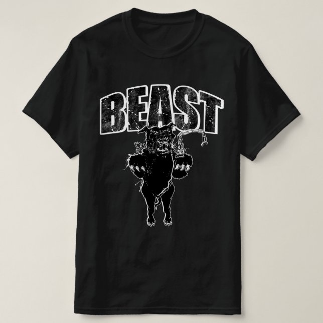 Camiseta Fúria da Besta  (Frente do Design)