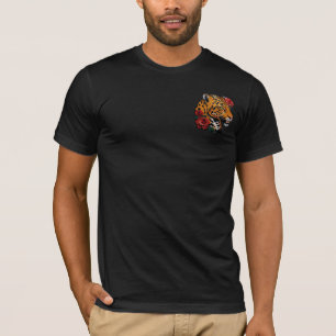 Camiseta "Fúria e Floral"