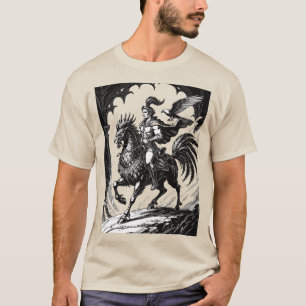 Camiseta Fúria Empenada Vassago O Rei Cocatriz