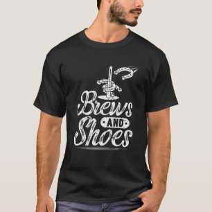 Camiseta Fúrias E Calçados Engraçados Ferradura Cerveja